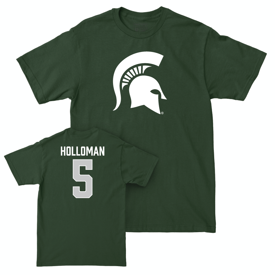 MSU Men's Basketball Green Legacy Tee  - Trejuan Holloman