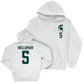 MSU Men's Basketball White Logo Hoodie  - Trejuan Holloman