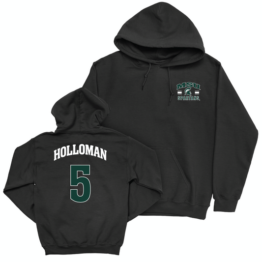 MSU Men's Basketball Black Victory Hoodie  - Trejuan Holloman