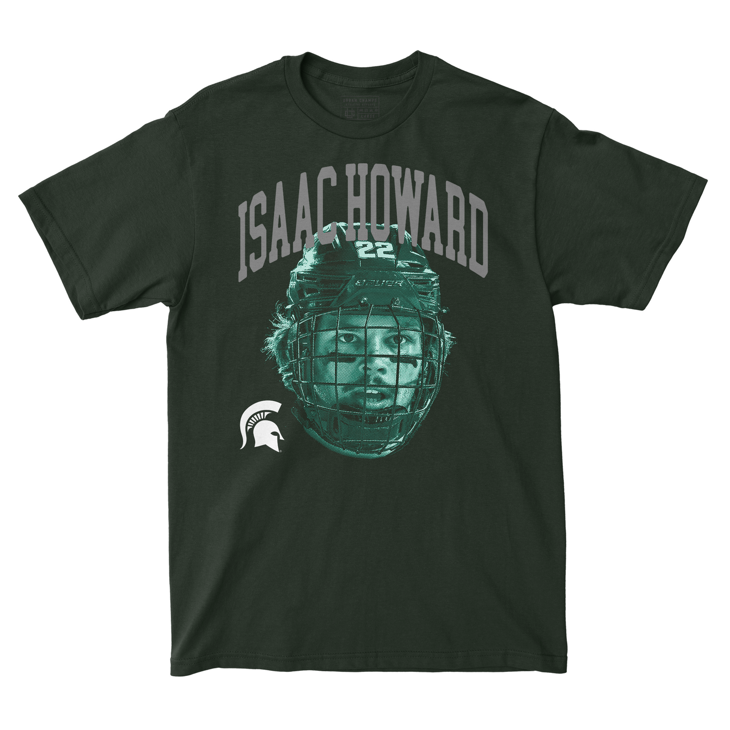 EXCLUSIVE RELEASE: Isaac Howard Portrait Forest Green Tee