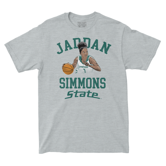 EXCLUSIVE RELEASE: Jaddan Simmons Illustrated Sport Grey Tee