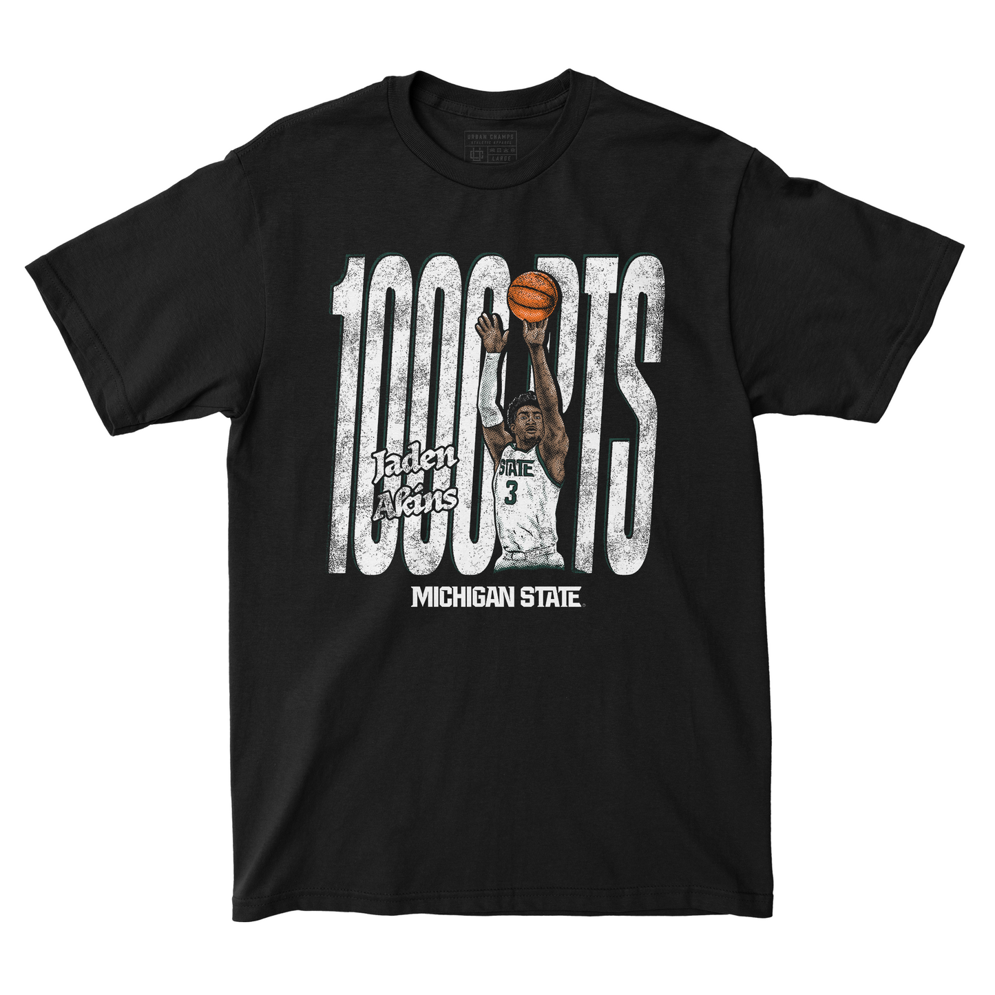 EXCLUSIVE RELEASE: Jaden Akins 1,000 Points Black Tee