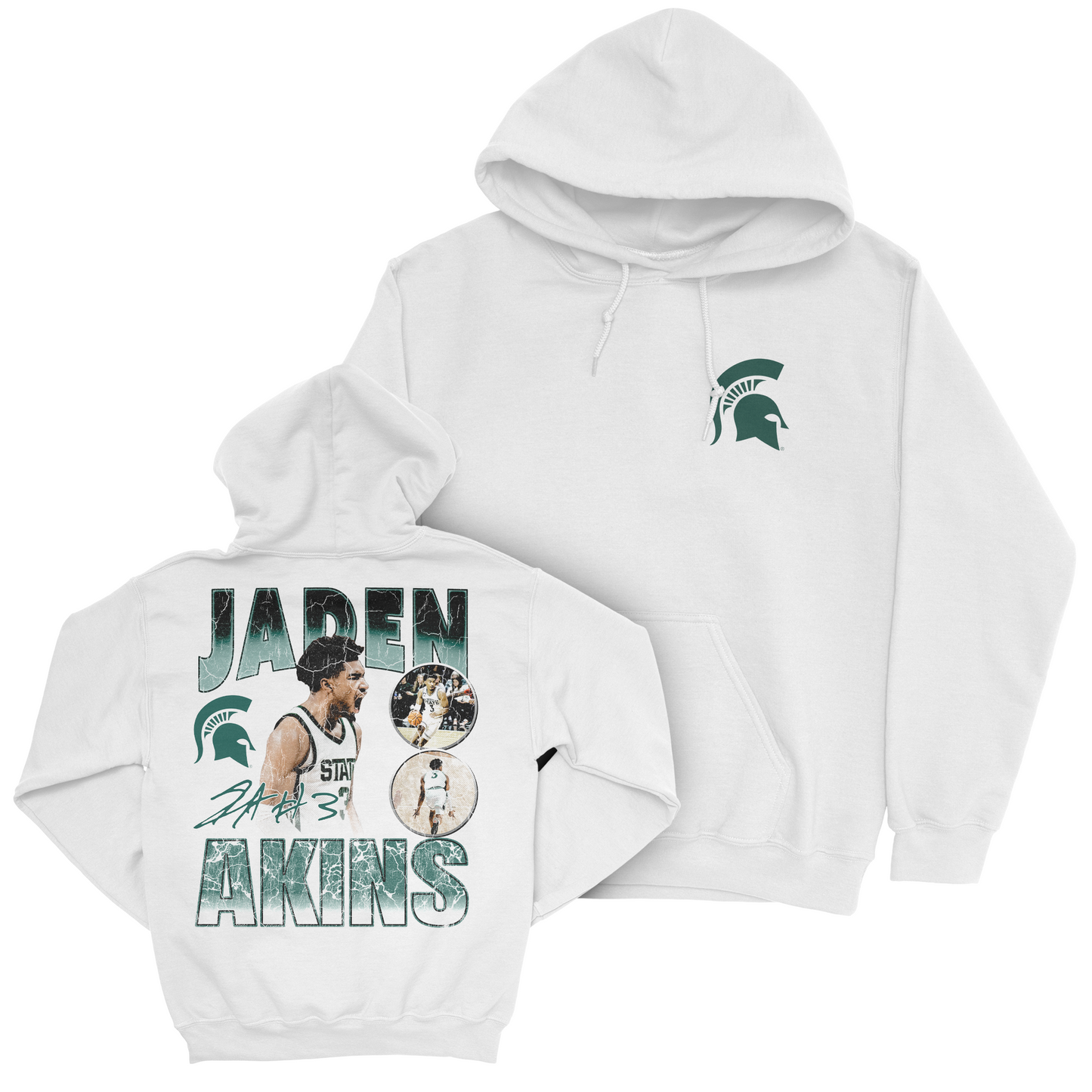 EXCLUSIVE RELEASE: Jaden Akins 90s White Hoodie