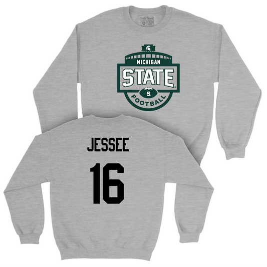 Sport Grey Football Stadium Crewneck  - Ryland Jessee