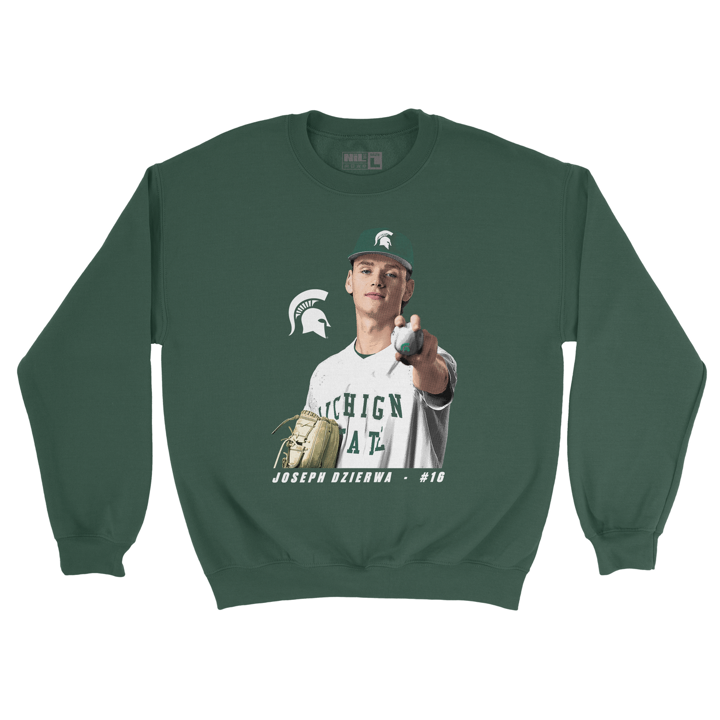 EXCLUSIVE RELEASE: Joseph Dzierwa Portrait Forest Green Crew