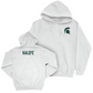 MSU Women's Gymnastics White Logo Hoodie  - Giana Kalefe