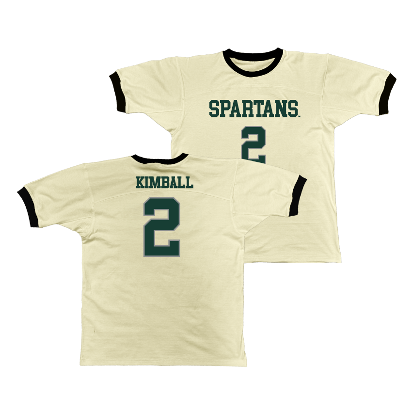 MSU Retro Ringer Tee - Abbey Kimball