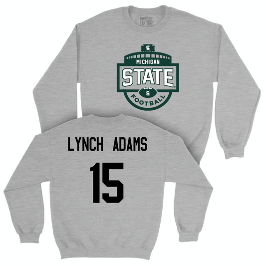 Sport Grey Football Stadium Crewneck  - Kay’Ron Lynch Adams