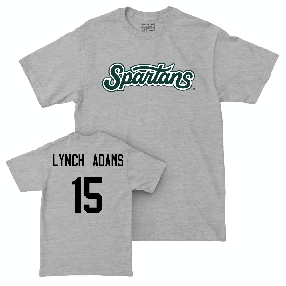 Sport Grey Football Script Tee  - Kay’Ron Lynch Adams