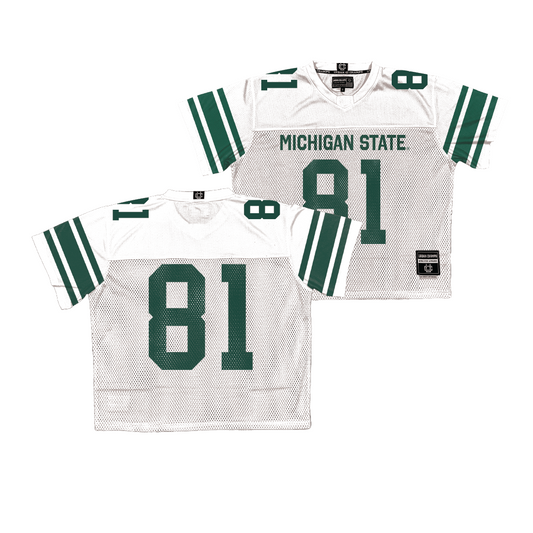 Michigan State Throwback Football Jersey - Michael Masunas | #81