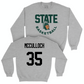 Sport Grey Men's Basketball Helmet Crew   - Jesse McCulloch