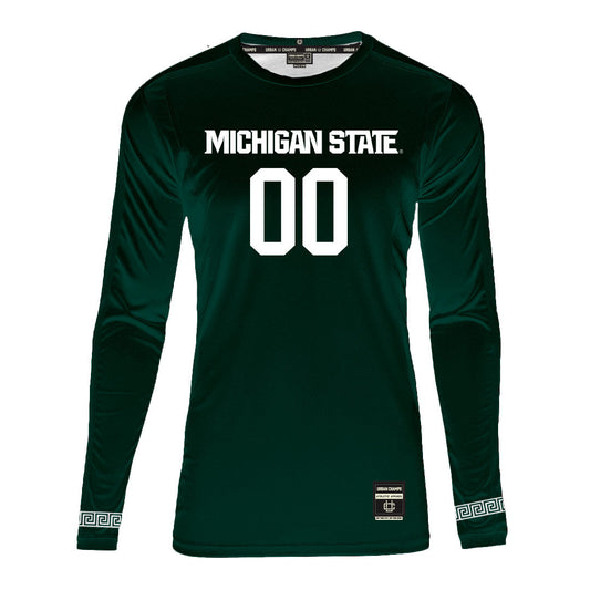 Green MSU Women's Volleyball Jersey  - Ky Clayton