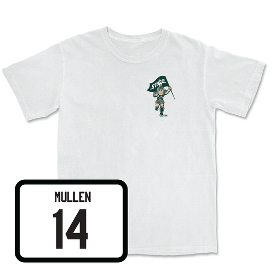 Softball White Sparty Comfort Colors Tee  - Ava Mullen