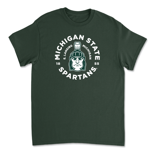 Green Men's Basketball East Lansing Tee - Tyson Walker