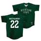 Michigan State Baseball Green Jersey   - Gavin Moczydlowsky