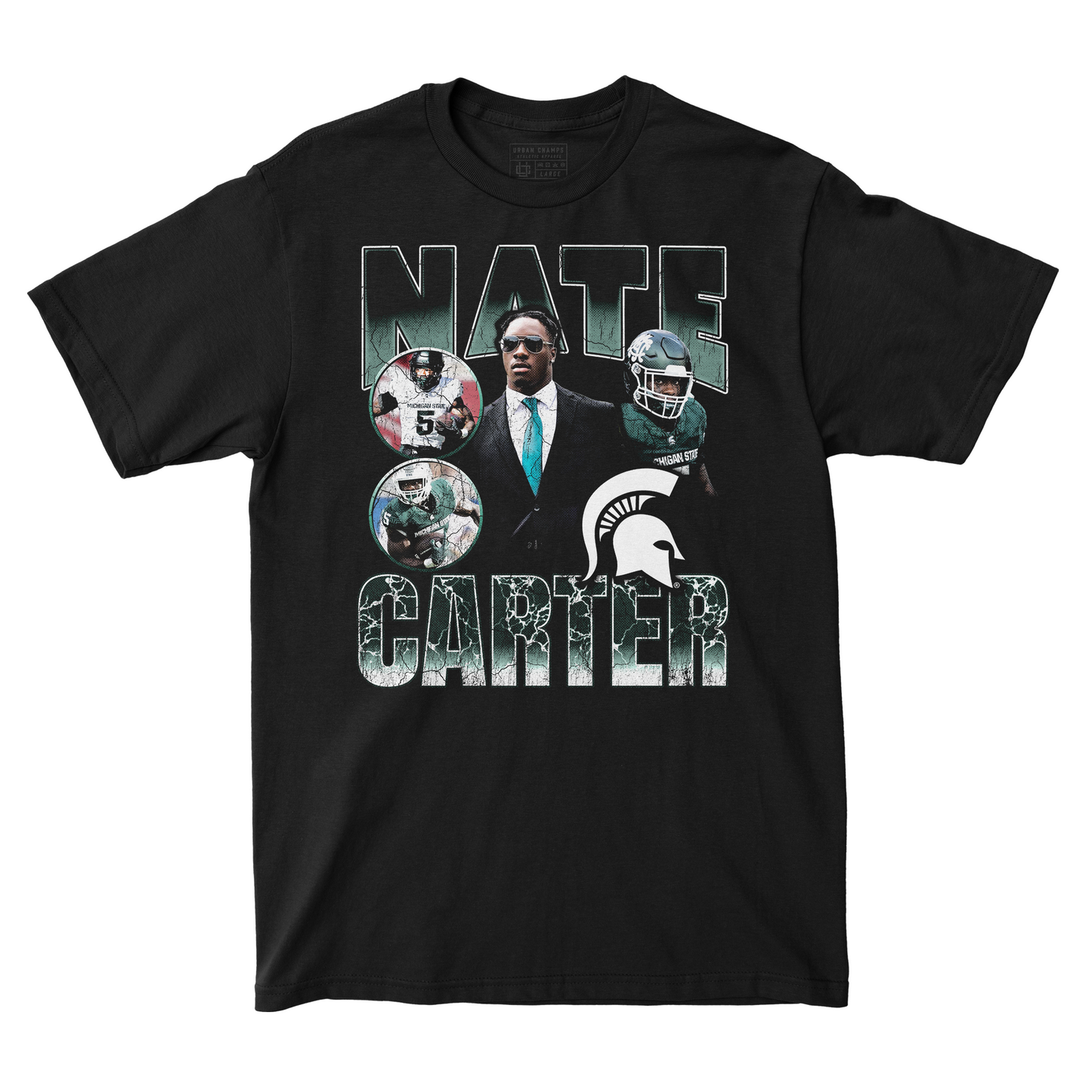 EXCLUSIVE RELEASE - Nate Carter 90s Black Tee