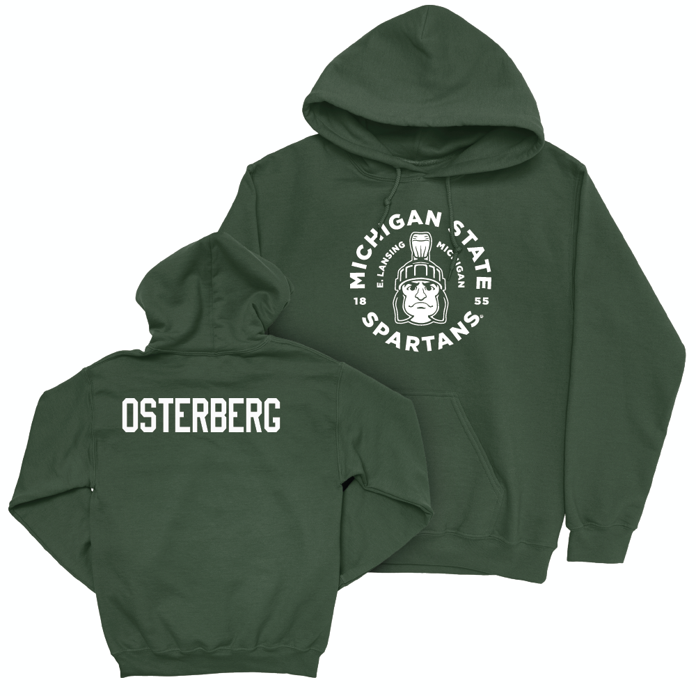 Green Women's Track & Field East Lansing Hoodie  - Madison Osterberg