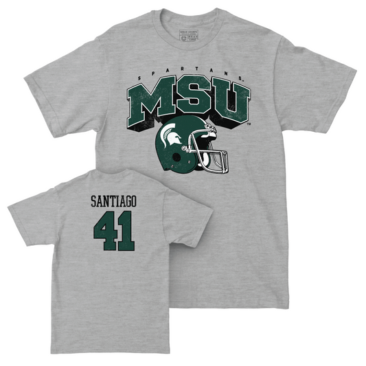 MSU Football Sport Grey Kickoff Tee  - David Santiago