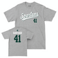 MSU Football Sport Grey Script Tee  - David Santiago