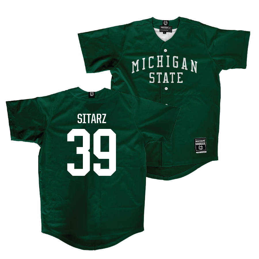 Michigan State Baseball Green Jersey - Gavin Sitarz | #39