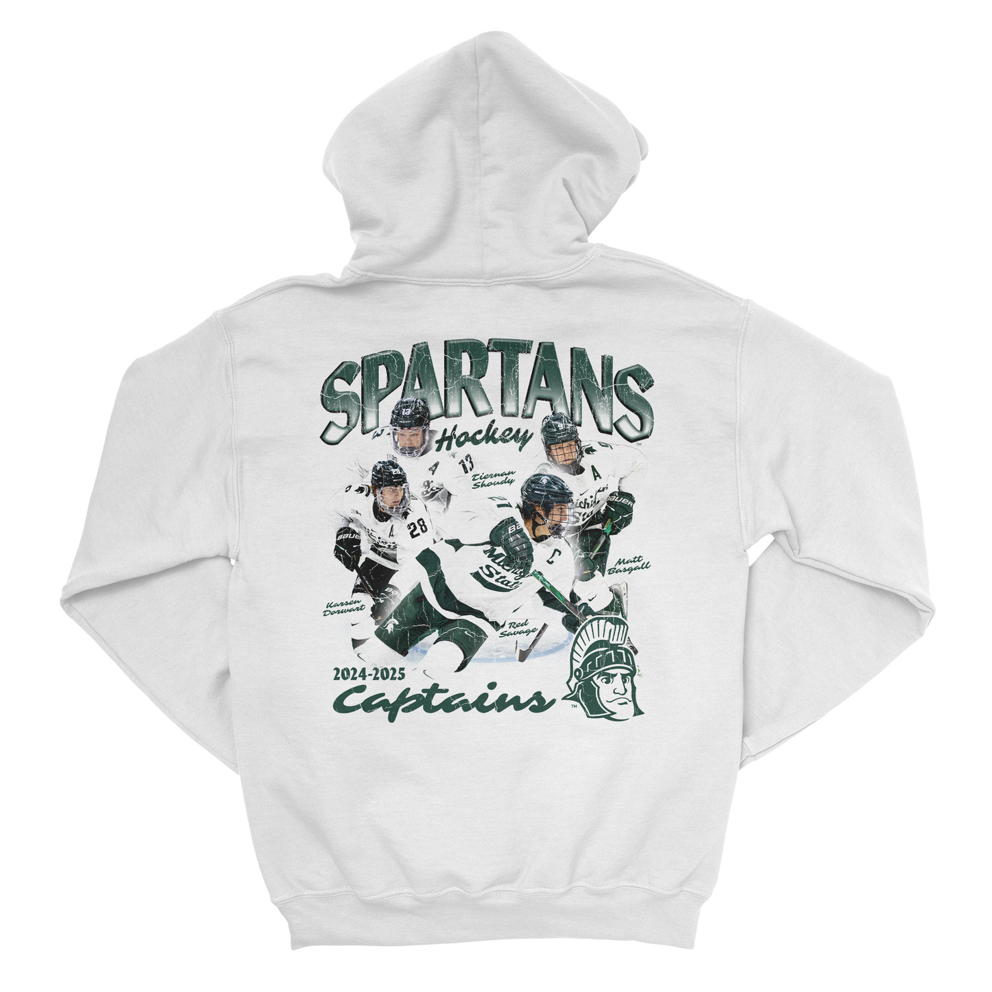 EXCLUSIVE RELEASE: Men’s Hockey Captain 24-25 White Hoodie