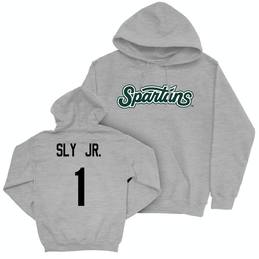 Sport Grey Men's Soccer Script Hoodie  - Michael Sly Jr.