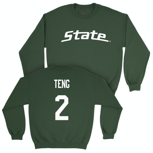 Green Men's Basketball State Crew   - Kur Teng