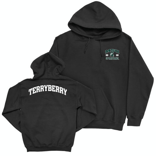 MSU Men's Track & Field Black Victory Hoodie  - Dylan Terryberry