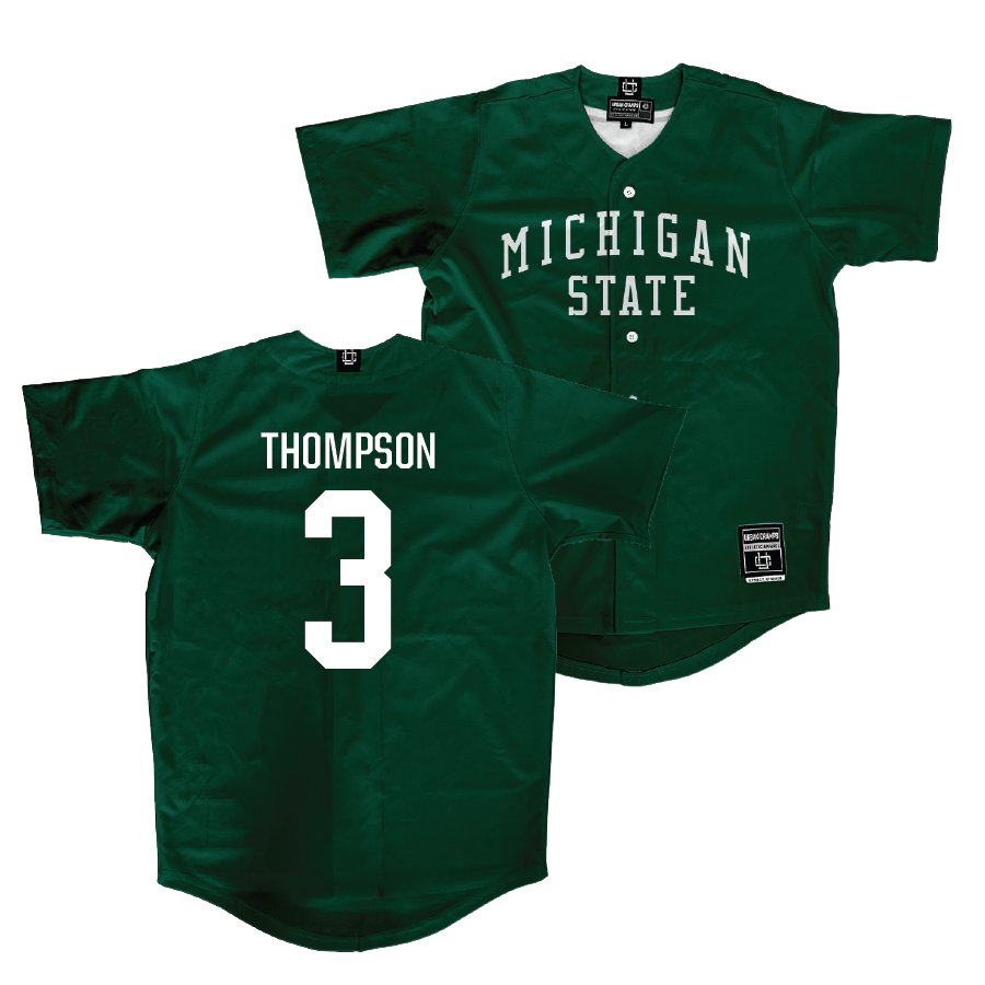 Michigan State Baseball Green Jersey - Sam Thompson | #3