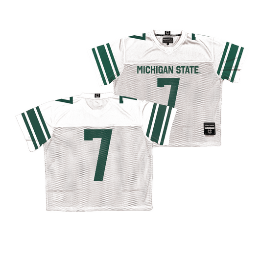 Michigan State Throwback Football Jersey - Jordan Turner | #7