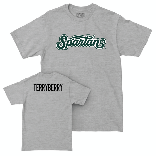 Sport Grey Men's Track & Field Script Tee  - Dylan Terryberry