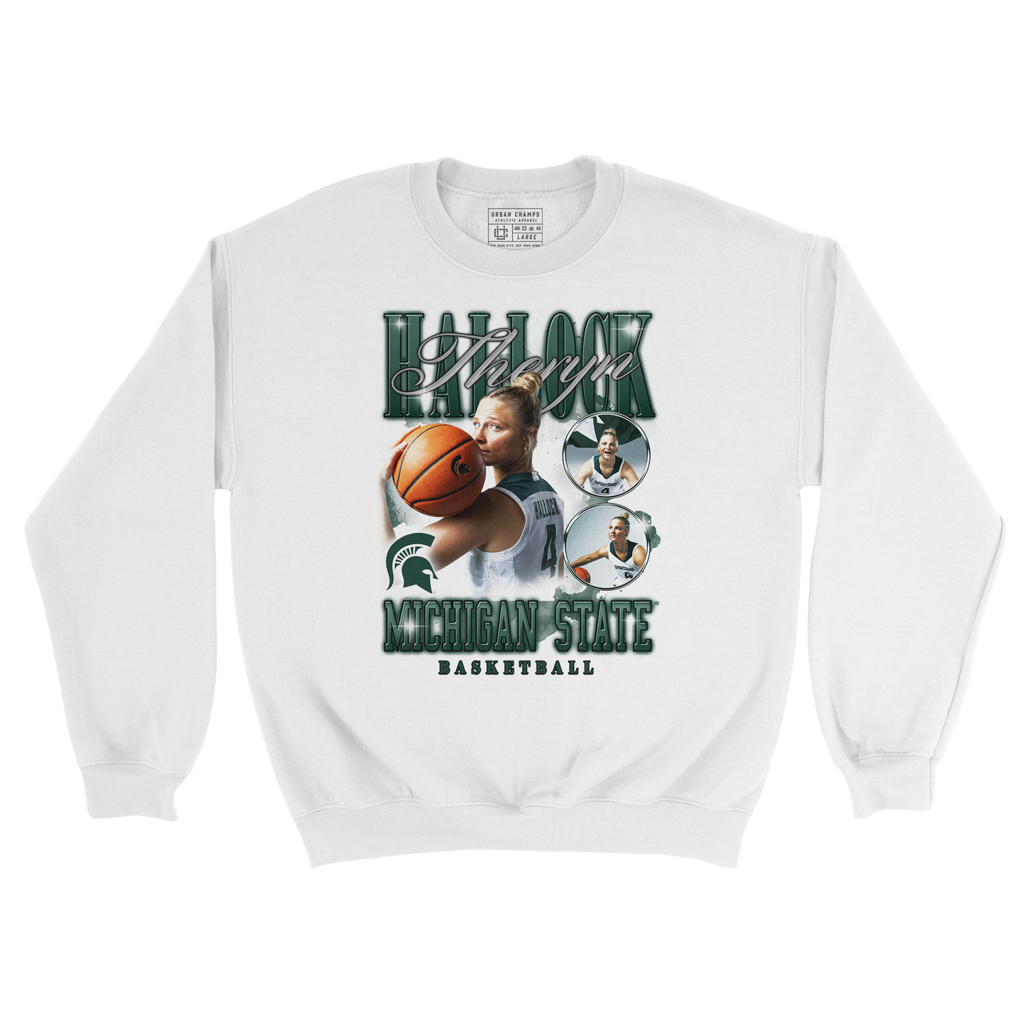 EXCLUSIVE RELEASE: Theryn Hallock 90s White Crew