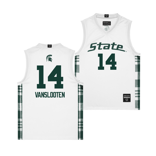 EXCLUSIVE: MSU Winter Edition Basketball Jersey  - Grace VanSlooten