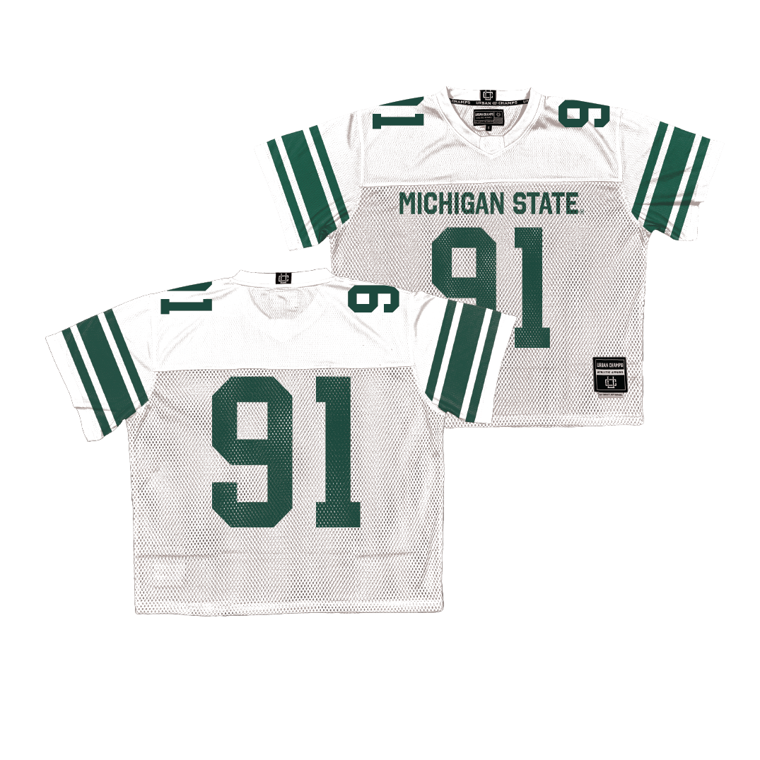 Michigan State Throwback Football Jersey - Alex Vansumeren | #91