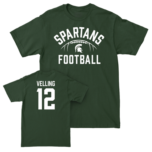 MSU Football Green Stadium Tee  - Jack Velling