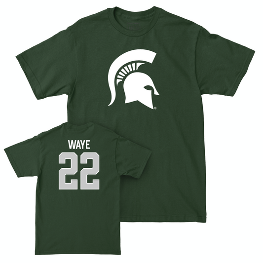 MSU Women's Volleyball Green Legacy Tee  - Carmen Waye