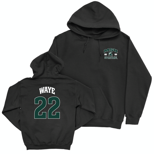MSU Women's Volleyball Black Victory Hoodie  - Carmen Waye