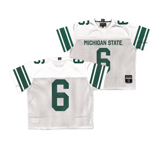 Michigan State Throwback Football Jersey - Ade Willie | #6