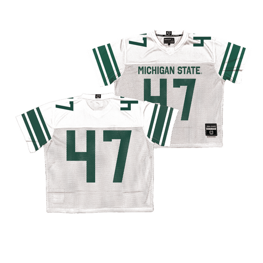 Michigan State Throwback Football Jersey - Jax Wilson | #47