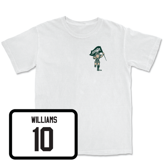 Baseball White Sparty Comfort Colors Tee - Nick Williams