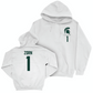 MSU Women's Soccer White Logo Hoodie  - Kennedy Zorn