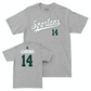 MSU Football Sport Grey Script Tee  - Brian Lewerke