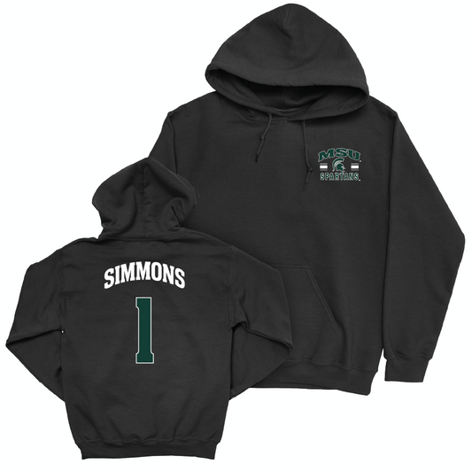 MSU Women's Basketball Black Victory Hoodie  - Jaddan Simmons