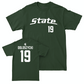 MSU Softball Green Sideline Tee  - Sydney Doloszycki