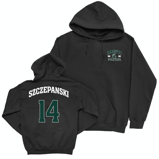 MSU Baseball Black Victory Hoodie  - Tommy Szczepanski