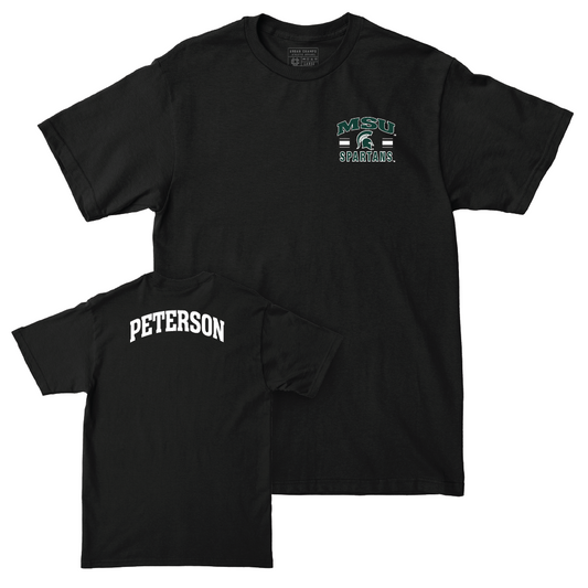 MSU Women's Rowing Black Victory Tee  - Taylor Peterson