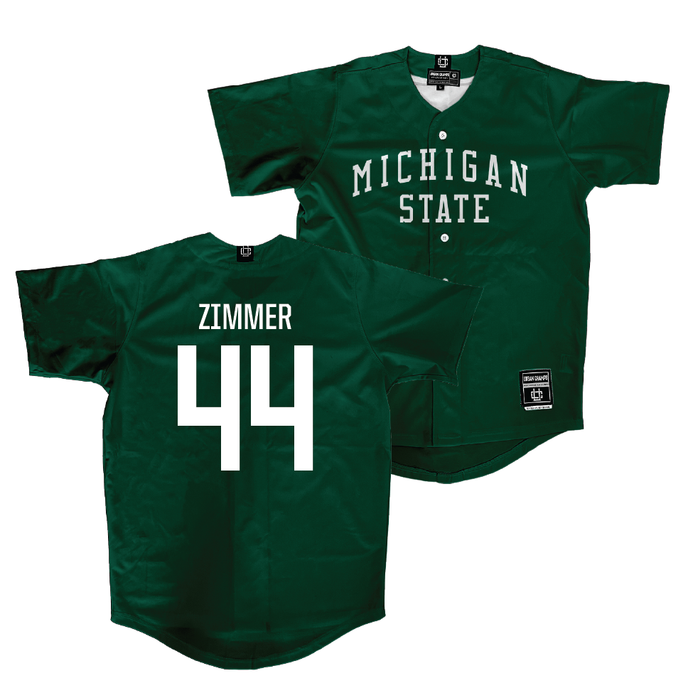 Michigan State Baseball Green Jersey    - Ryan Zimmer