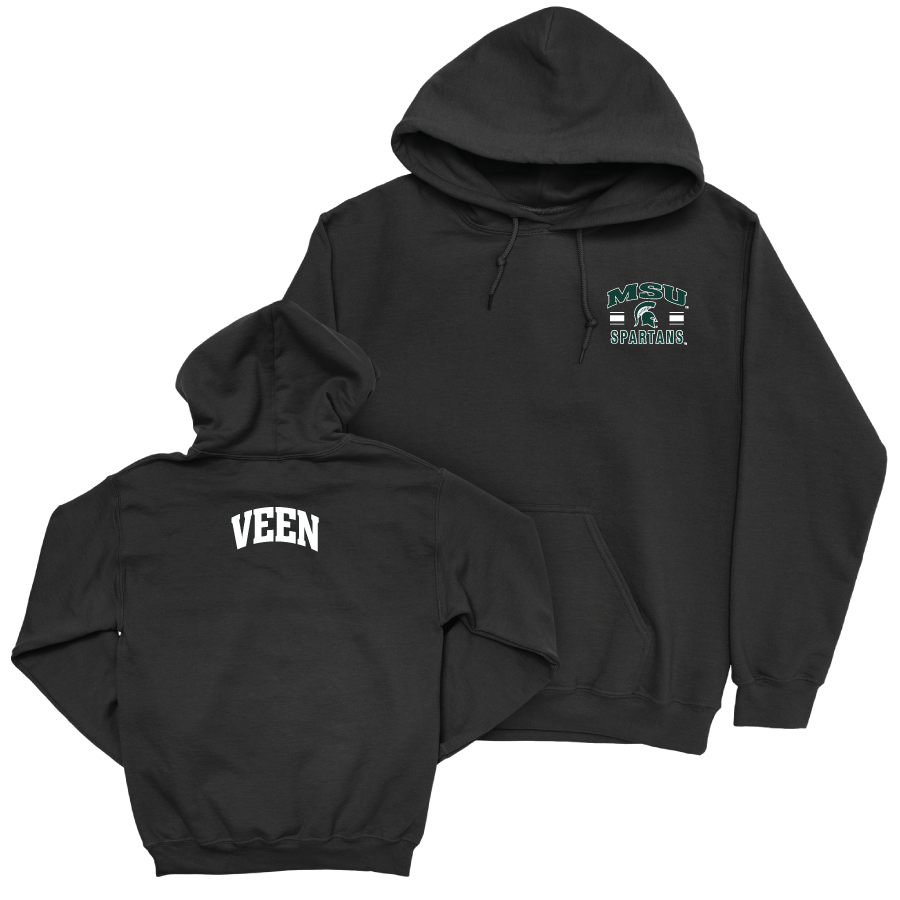 MSU Women's Track & Field Black Victory Hoodie  - Makenna Veen