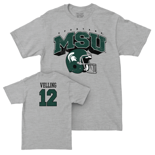 MSU Football Sport Grey Kickoff Tee  - Jack Velling