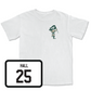 Men's Basketball White Sparty Comfort Colors Tee